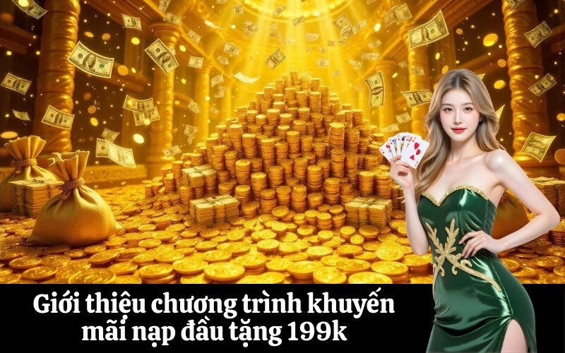 Giới thiệu chương trình khuyến mãi nạp đầu tặng 199k